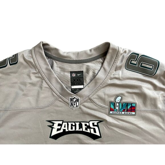 Nike Philadelphia Eagles Devonta Smith Super Bowl LVII Jersey Mens 2XL - Picture 2 of 3